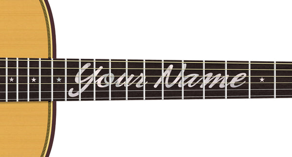 Martin OM28 Herringbone Guitar Poster Art Print. Personalized Gifts, Wall Decor, Guitar Print, Guitar Art