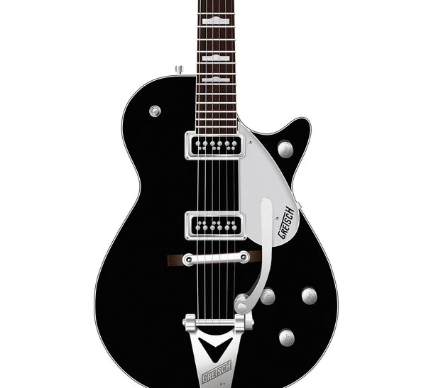 The Beatles Guitar Poster: George Harrison's Gretsch Duo Jet, Wall Decor, Guitar Print, Guitar Art