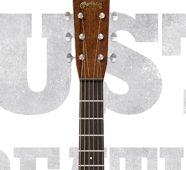 Eddie Vedder's Martin 00-17 Just Breathe Guitar Poster, Wall Decor, Guitar Print, Guitar Art