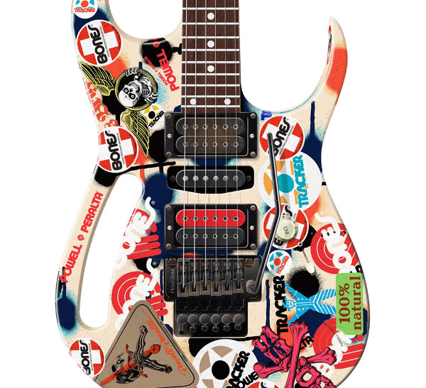 Steve Vai's Jem Prototype Guitar Poster, Wall Decor, Guitar Print, Guitar Art