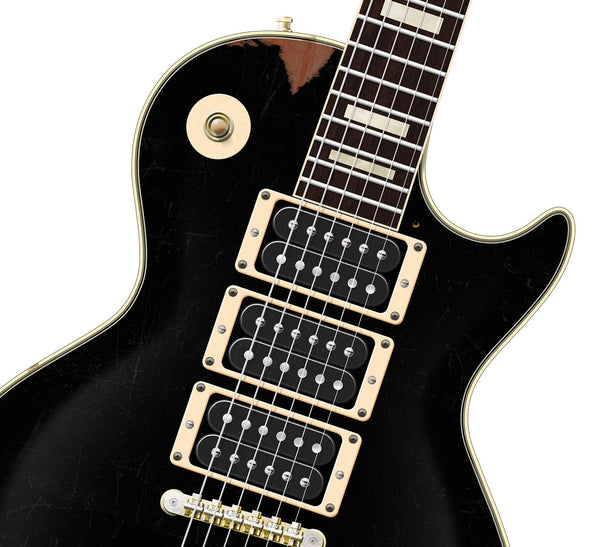 Peter Frampton's Gibson Les Paul Custom Phenix Show Me The Way Guitar Poster, Wall Decor, Guitar Print, Guitar Art