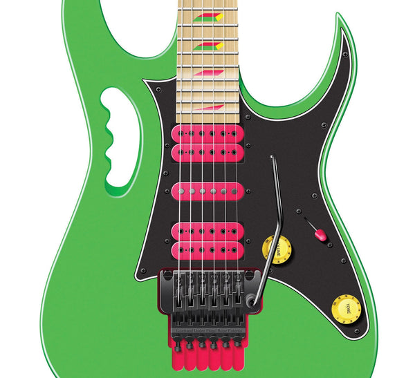 Steve Vai's Ibanez Jem 777 Guitar Poster, Guitar Print, Guitar Art, Wall Decor